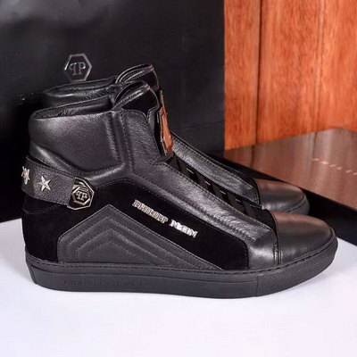 PhiliPP Plein High-Top Fashion Men Shoes--018